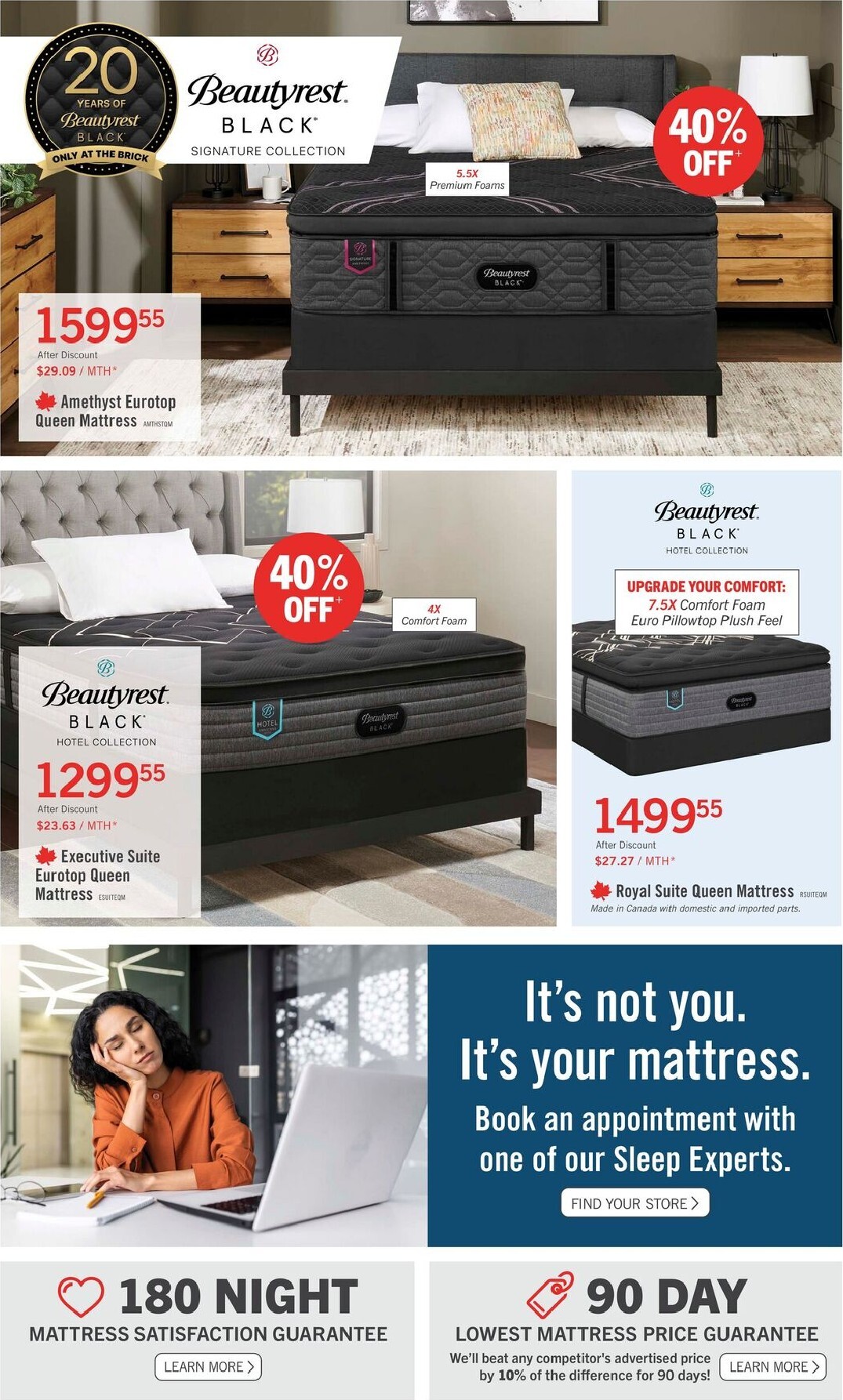 the-brick - The Brick Mattress Store Flyer Valid from 2026-07-16 to 2026-07-29 - page: 4