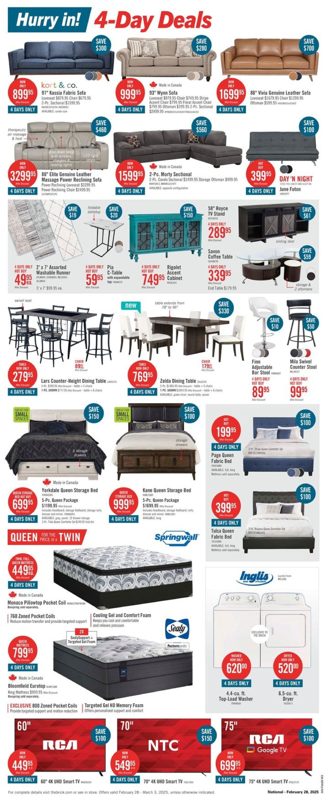 the-brick - The Brick - Saving you more flyer valid from 02-28 - 03-12 - page: 2