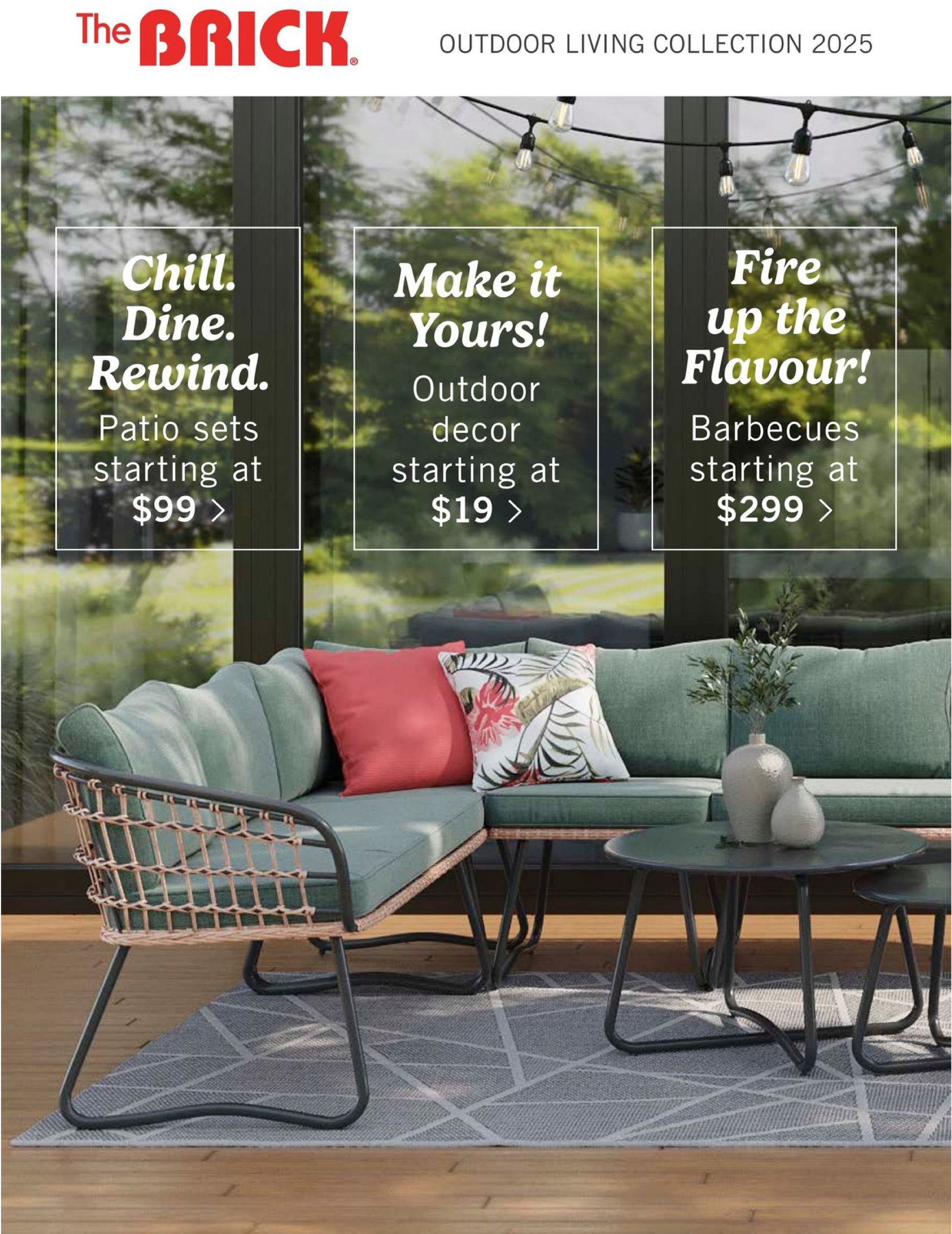 the-brick - The Brick - Outdoor Living flyer valid from 04-01 - 07-31
