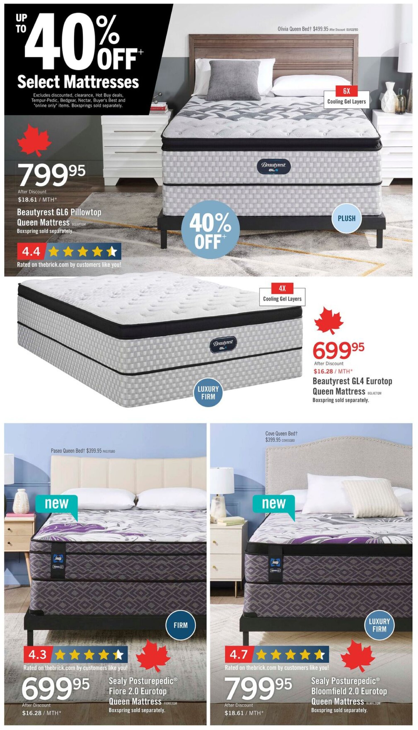 the-brick - The Brick Mattress Store flyer valid from 06-19 - 06-23 - page: 7