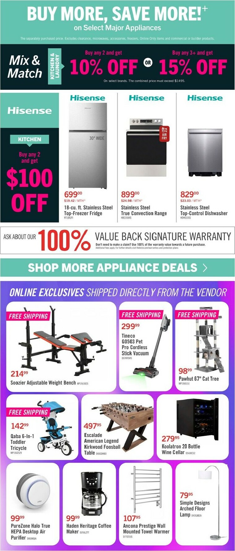 the-brick - The Brick Flyer Valid From 12-01 to 12-02 - page: 3