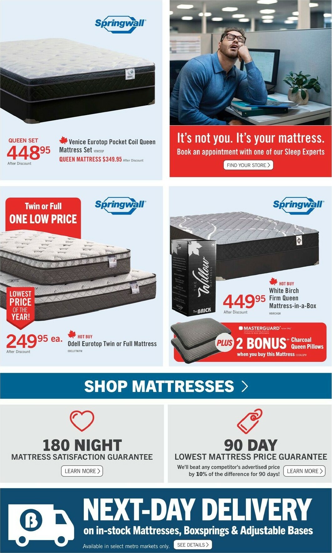 the-brick - The Brick Mattress Store Flyer Valid From 12-02 to 12-11 - page: 6