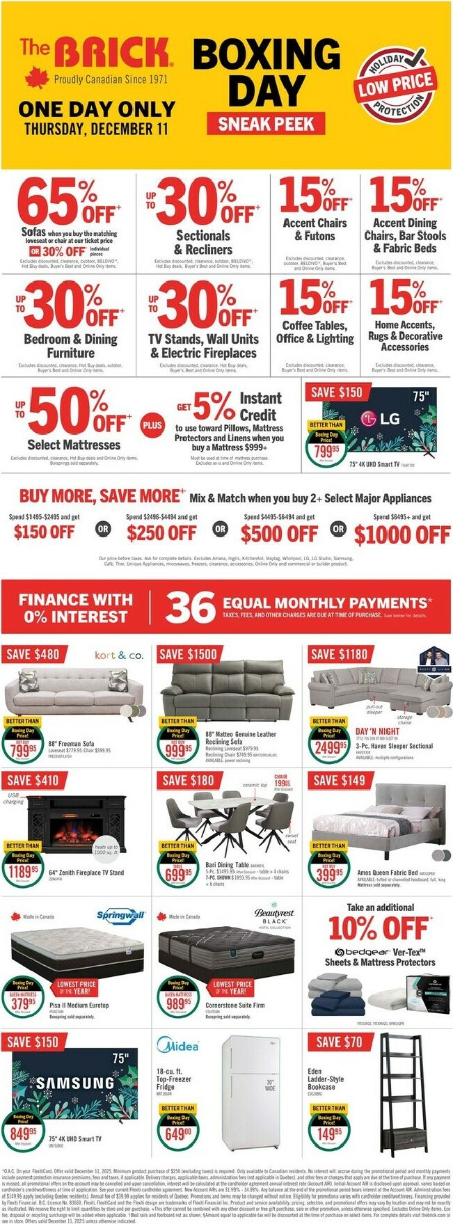 the-brick - The Brick - One Day Only Flyer Valid From 12-11 to 12-11