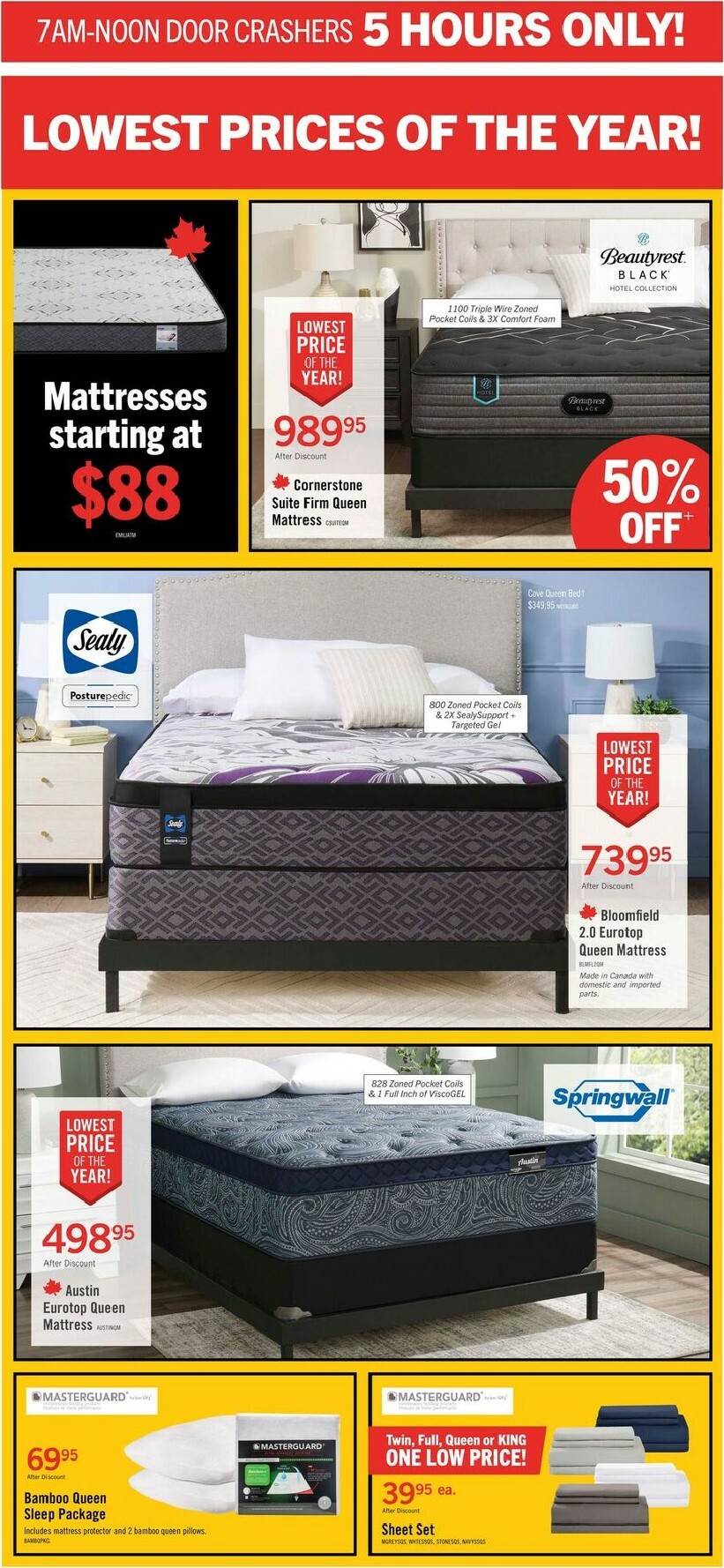 the-brick - The Brick Mattress Store Flyer Valid From 12-23 to 12-29 - page: 2