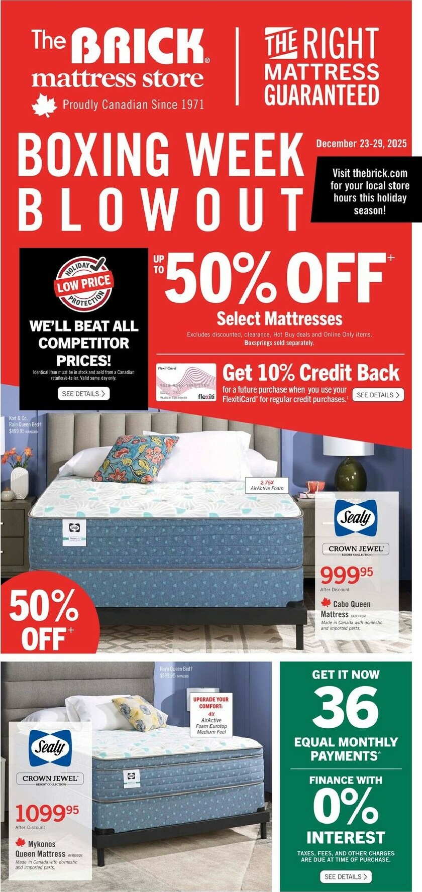 the-brick - The Brick Mattress Store Flyer Valid From 12-23 to 12-29 - page: 4
