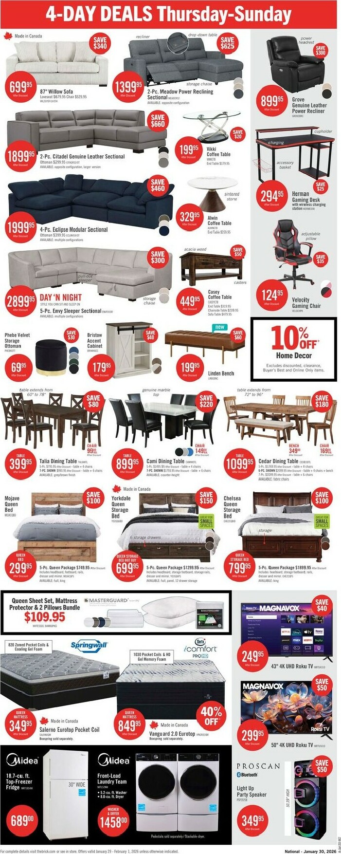 the-brick - The Brick Flyer Valid From 01-29 to 02-09 - page: 2