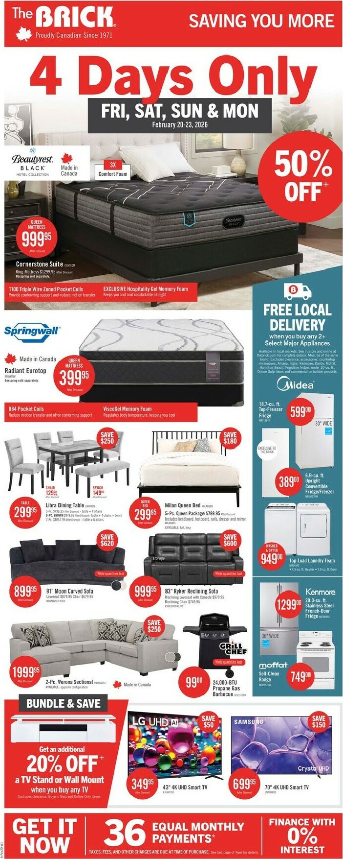 the-brick - The Brick Flyer Valid From 2026-02-18 to 2026-03-05