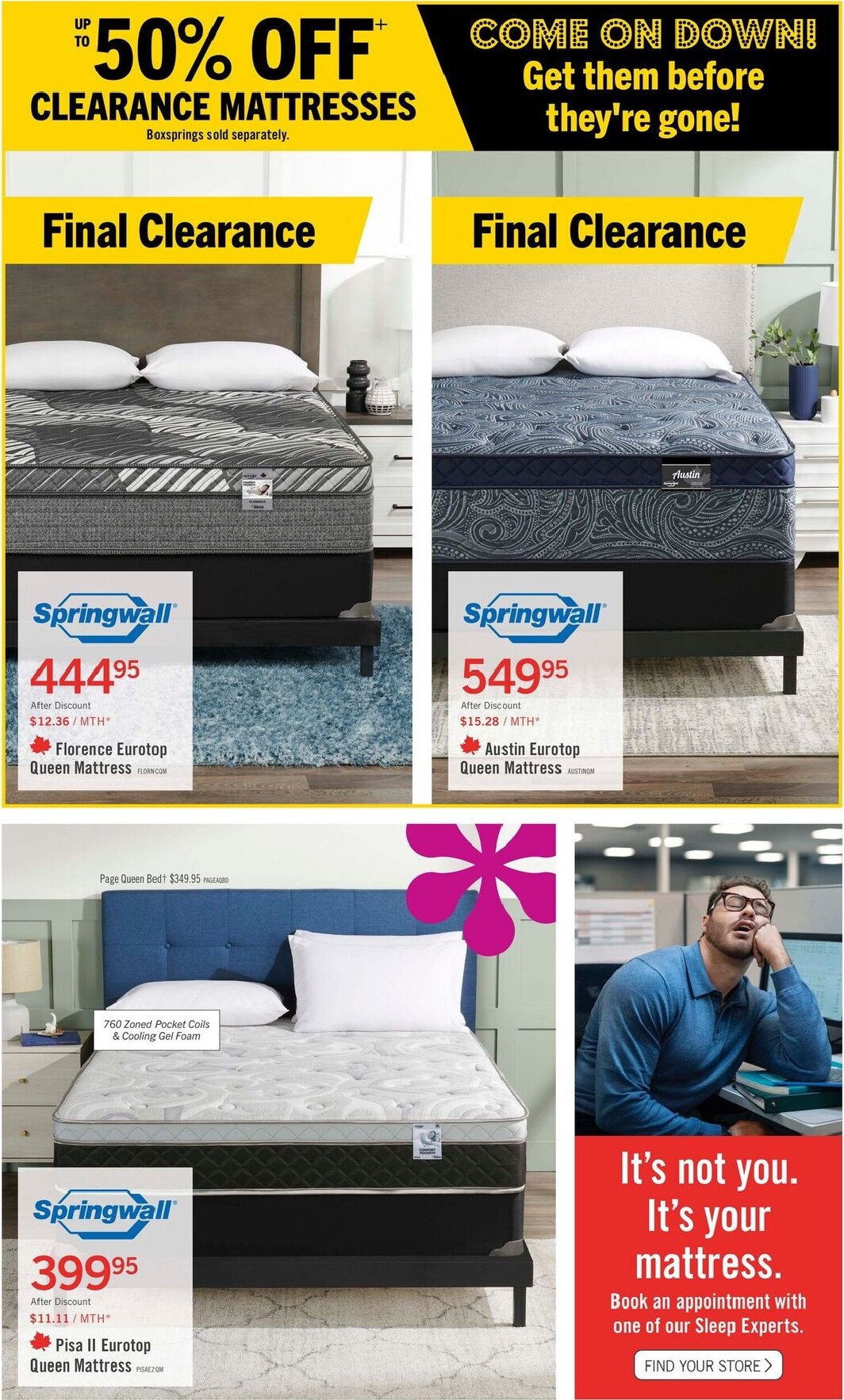 the-brick - The Brick Mattress Store Flyer Valid From 2026-03-06 to 2026-03-18 - page: 5