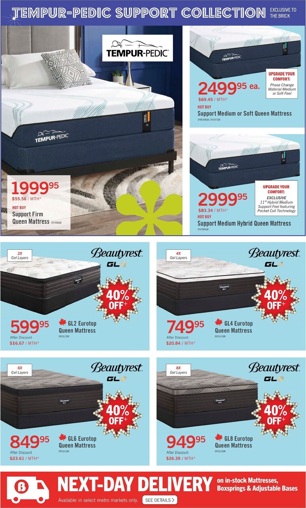 the-brick - The Brick Mattress Store Flyer Valid From 2026-03-06 to 2026-03-18 - page: 4