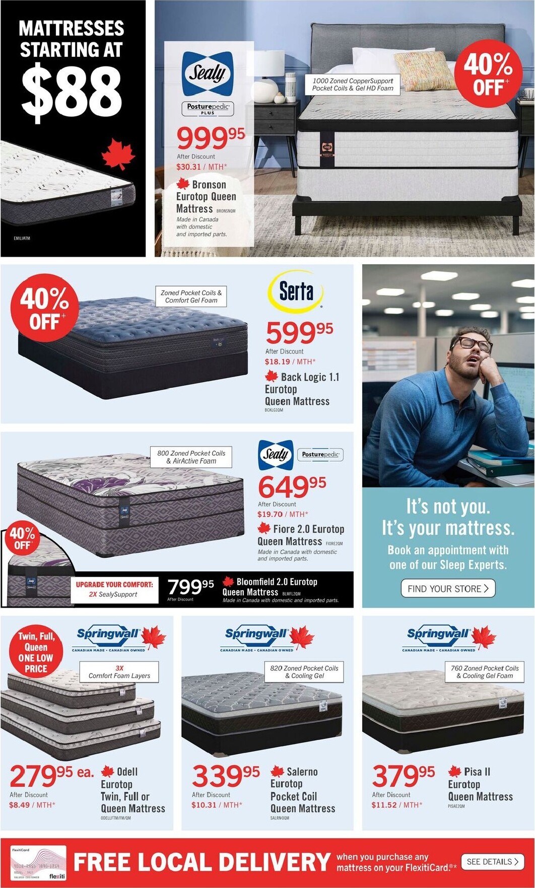 the-brick - The Brick Mattress Store Flyer Valid From 2026-03-26 to 2026-03-30 - page: 4