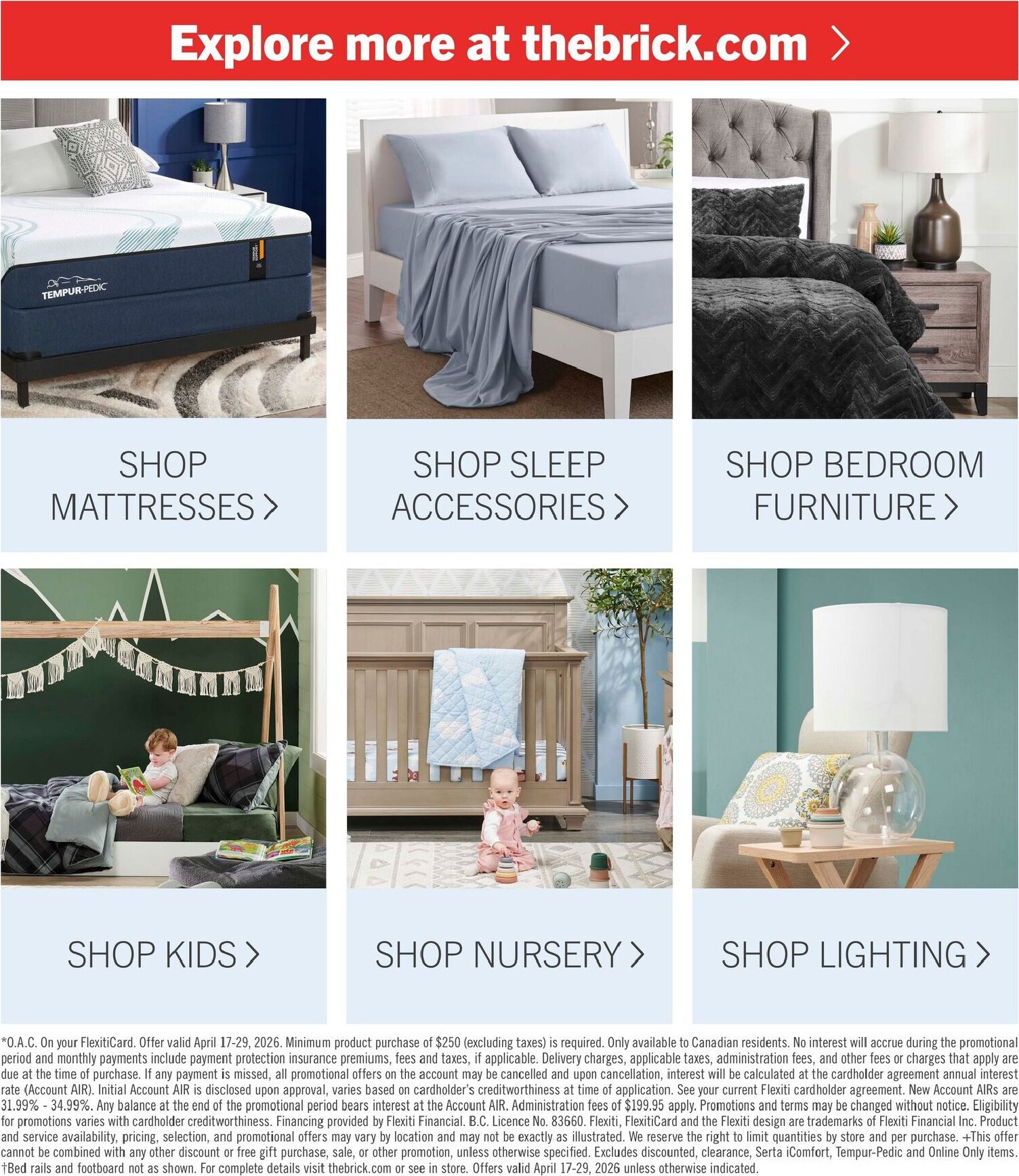 the-brick - The Brick Mattress Store Flyer Valid from 2026-04-17 to 2026-04-29 - page: 9