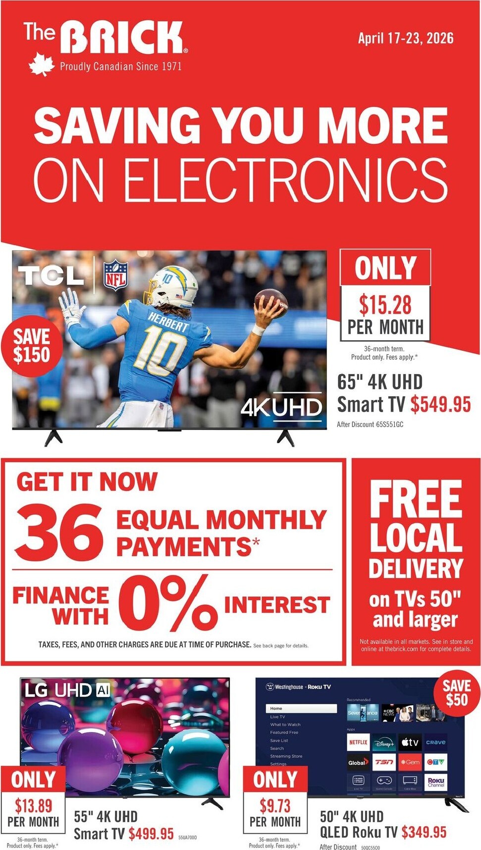 the-brick - The Brick Flyer Valid from 2026-04-17 to 2026-04-23