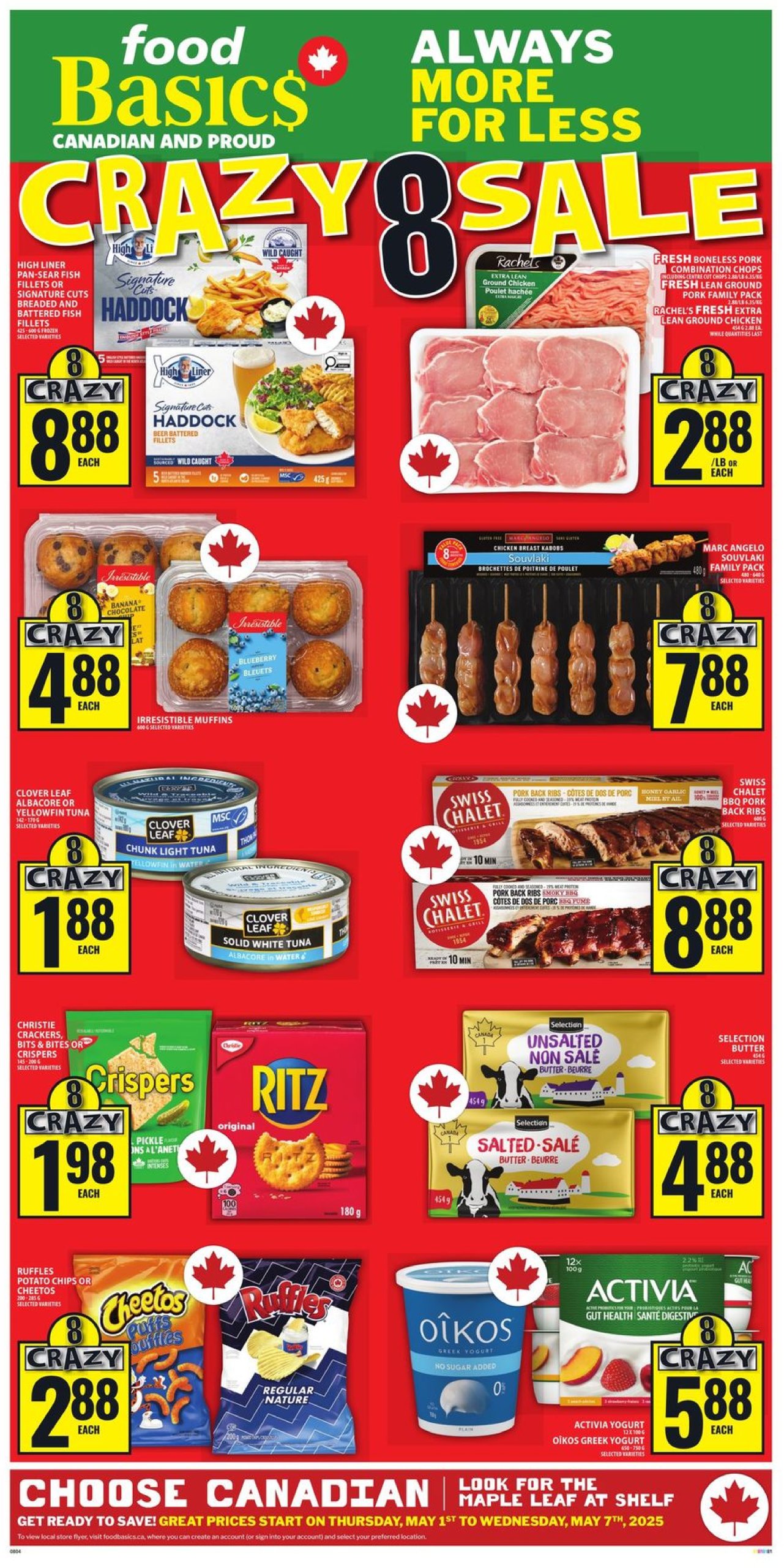 food-basics - Food Basics flyer valid from 05-01 - 05-07