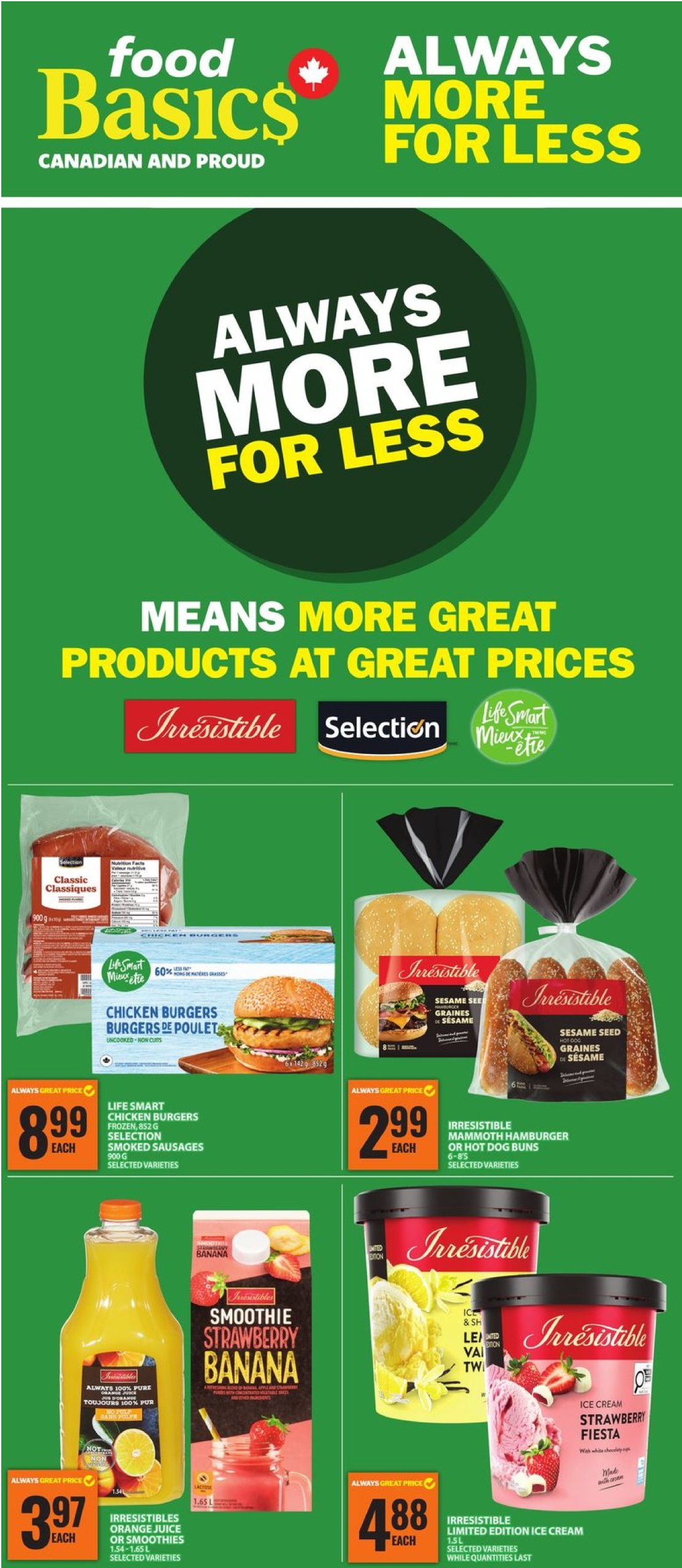 food-basics - Food Basics - Always More for Less flyer valid from 06-05 - 07-03
