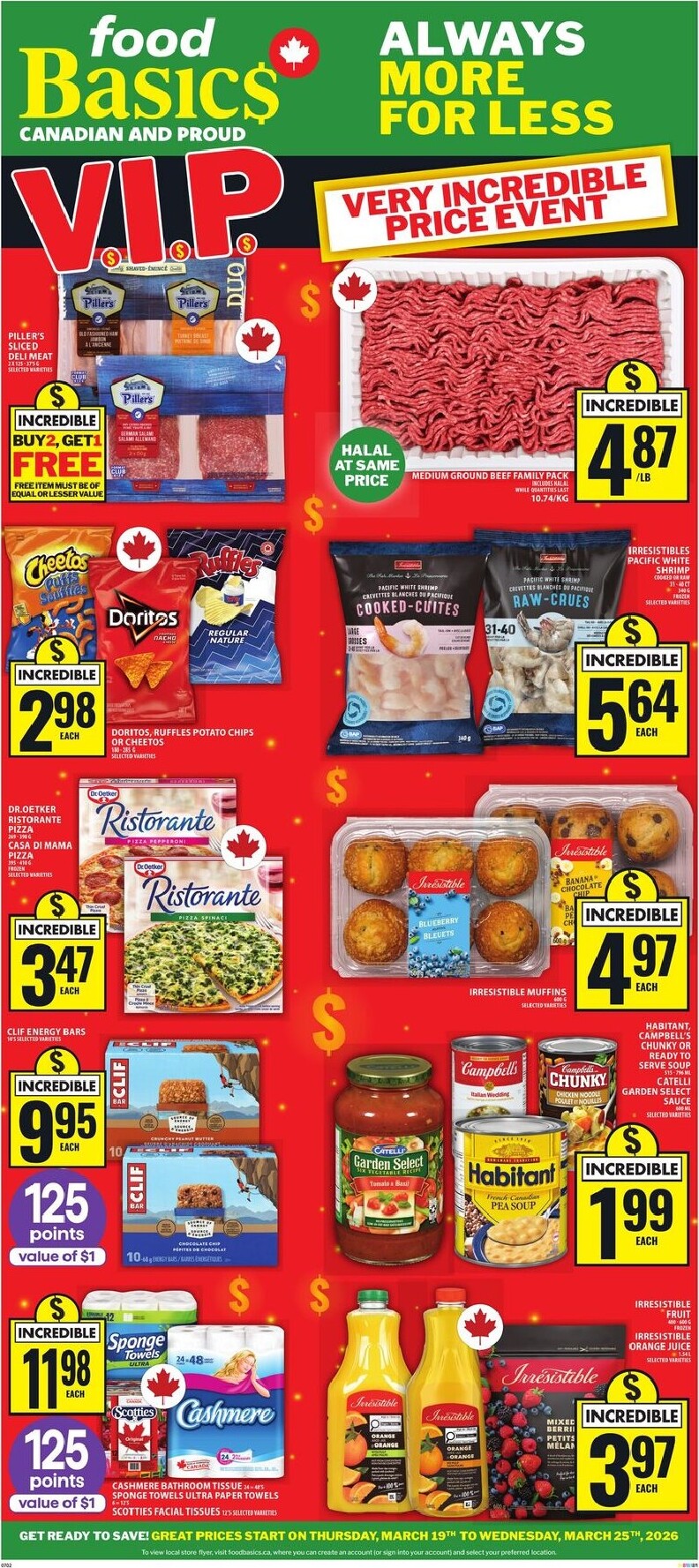 food-basics - Food Basics Flyer Valid From 2026-03-19 to 2026-03-25 - page: 1