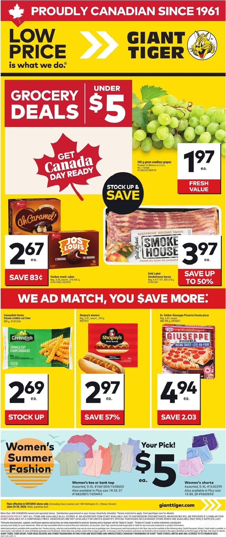 giant-tiger - New Giant Tiger Flyer for This Week – 2026-06-24 to 2026-07-30