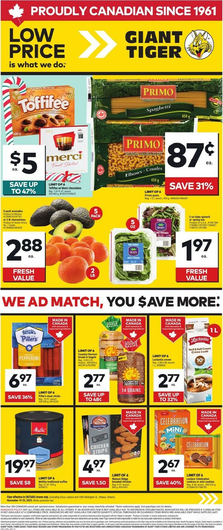 giant-tiger - Giant Tiger Flyer Valid From 11-19 to 11-25