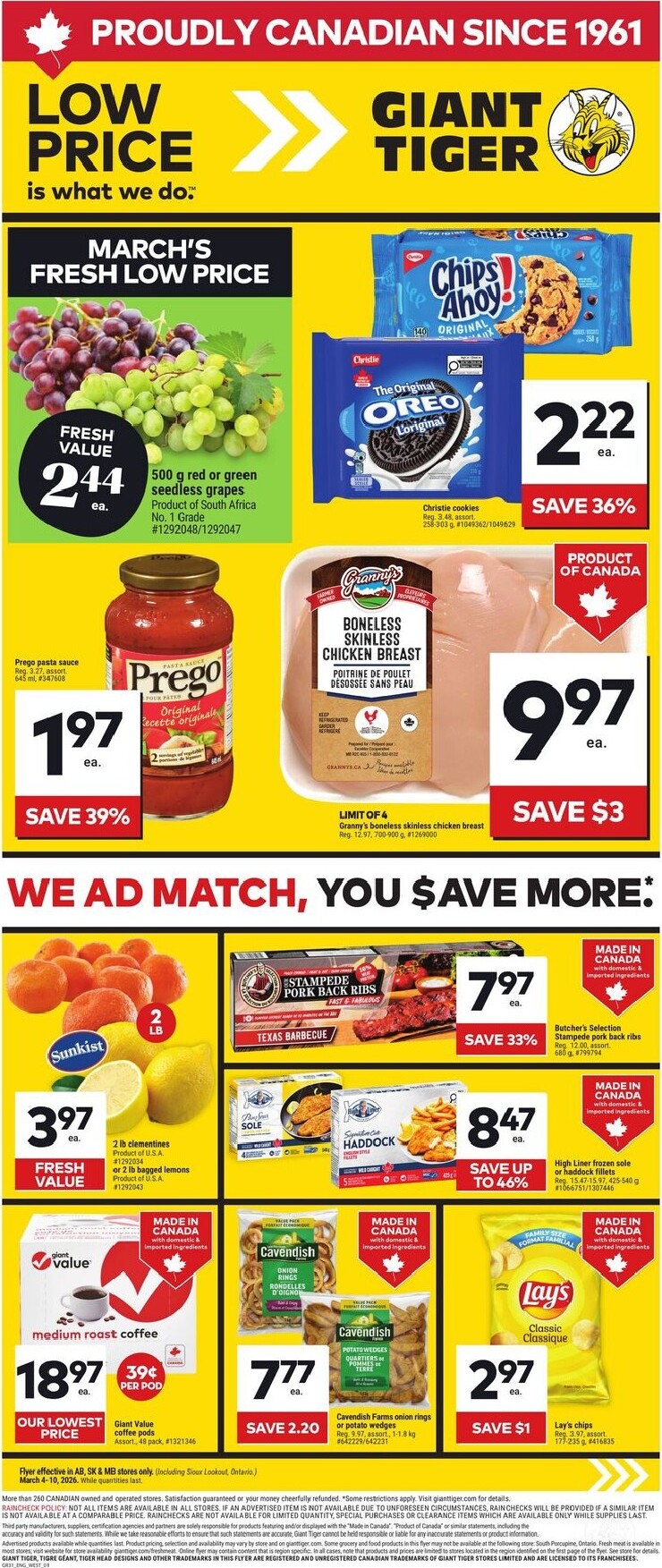 giant-tiger - Giant Tiger Flyer Valid From 2026-03-04 to 2026-03-10