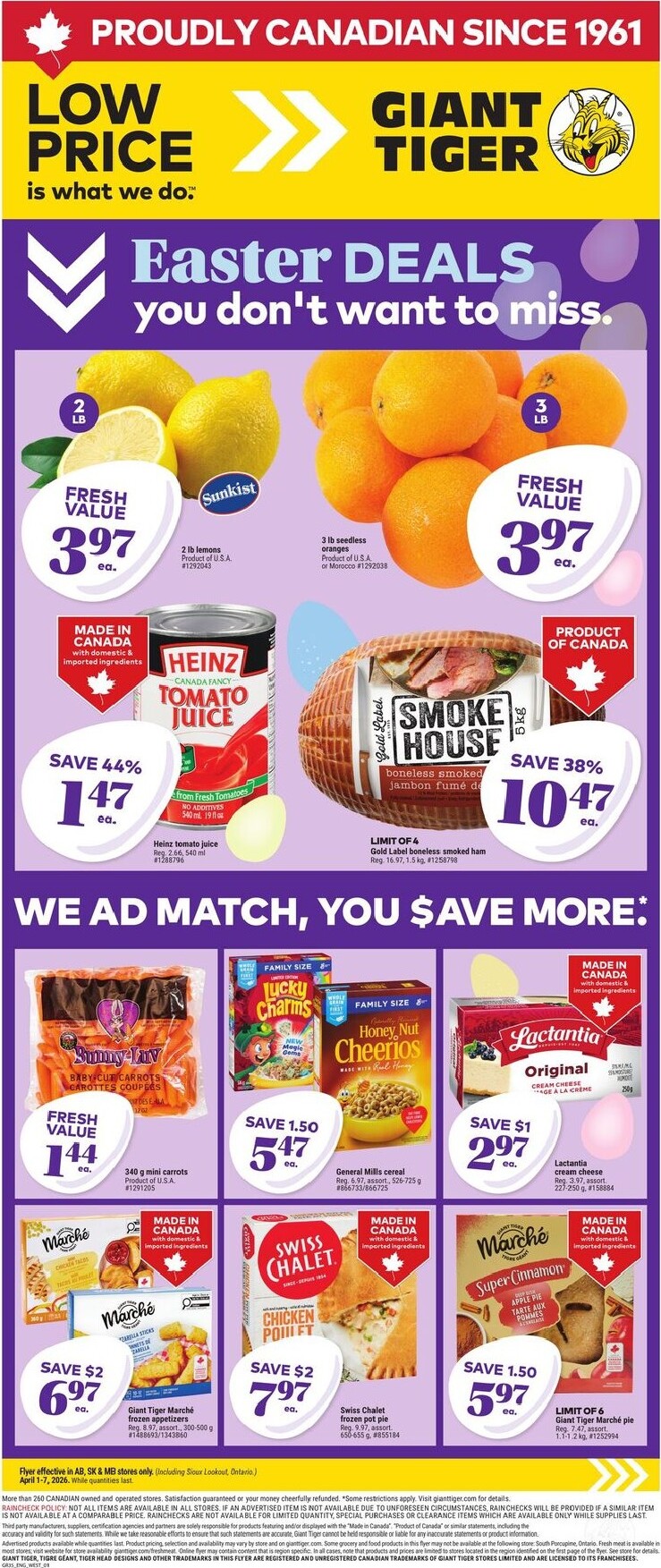 giant-tiger - Giant Tiger Flyer Valid From 2026-04-01 to 2026-04-07 - page: 1