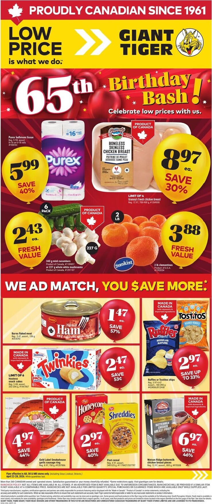 giant-tiger - New Giant Tiger Flyer for This Week – 2026-04-22 to 2026-04-28