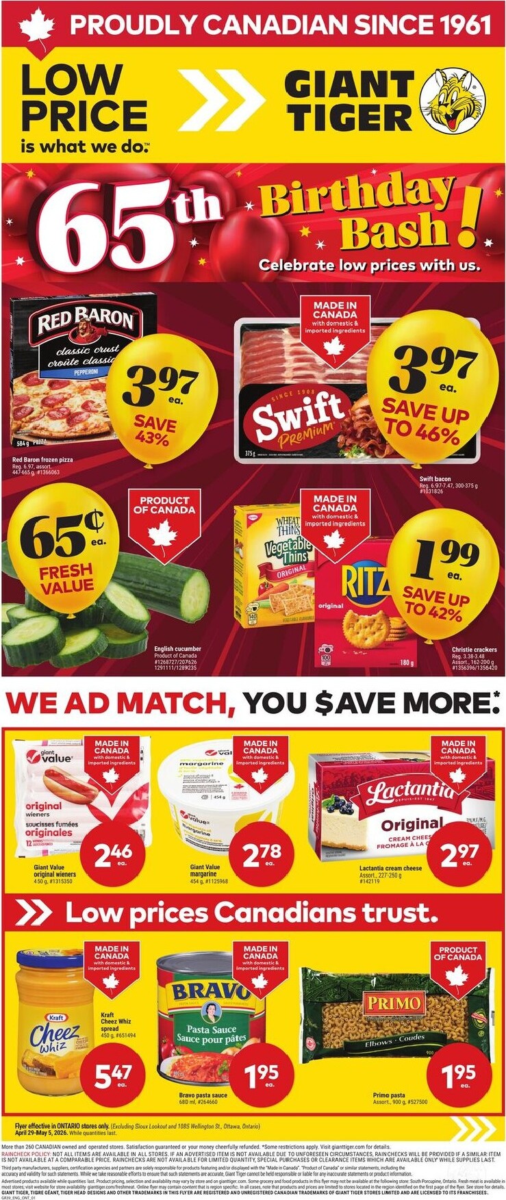 giant-tiger - Giant Tiger Flyer Valid from 2026-04-29 to 2026-05-05