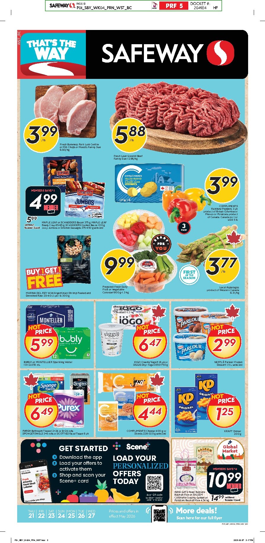 safeway - New Safeway Flyer for This Week – 2026-05-21 to 2026-05-27