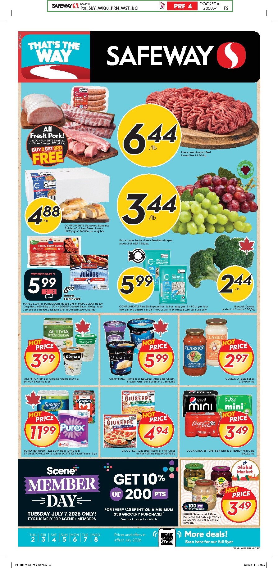 safeway - New Safeway Flyer for This Week – 2026-07-02 to 2026-07-09