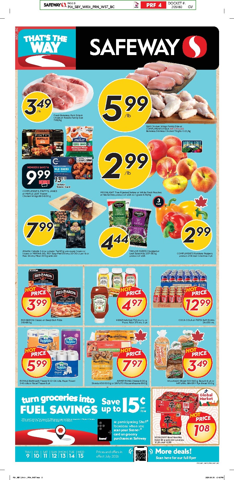 safeway - New Safeway Flyer for This Week – 2026-07-09 to 2026-07-15