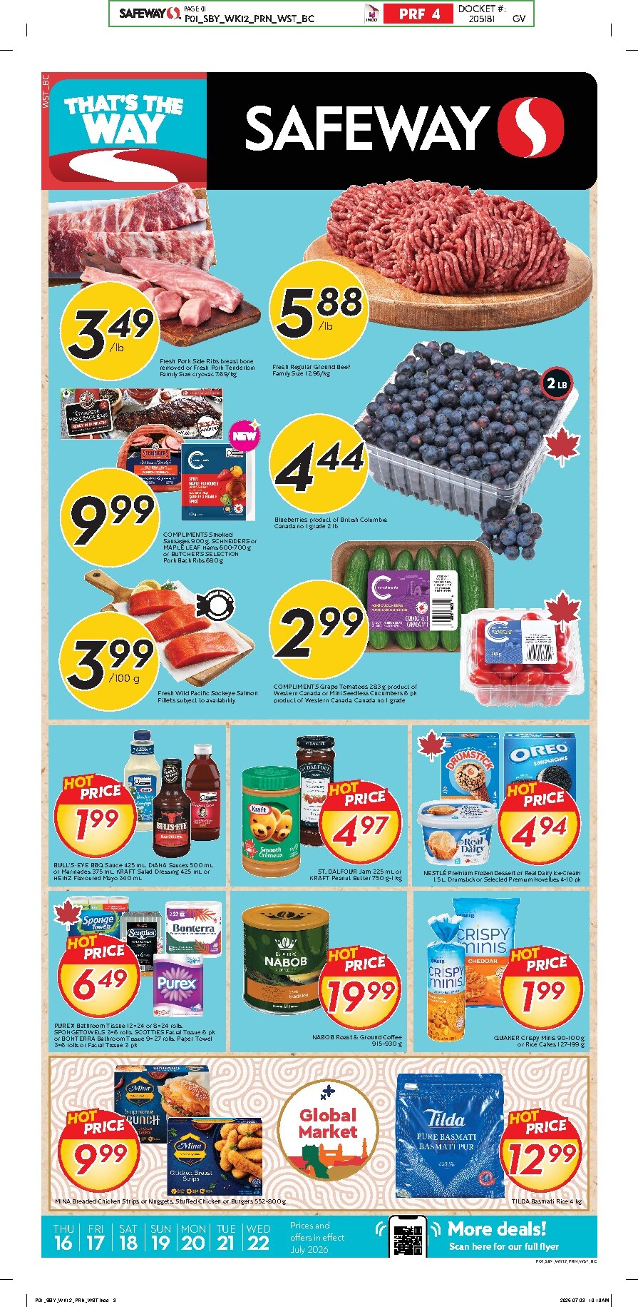 safeway - New Safeway Flyer for This Week – 2026-07-16 to 2026-07-22