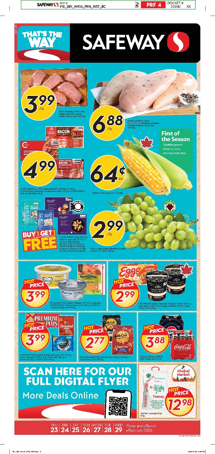 safeway - New Safeway Flyer for This Week – 2026-07-23 to 2026-07-29