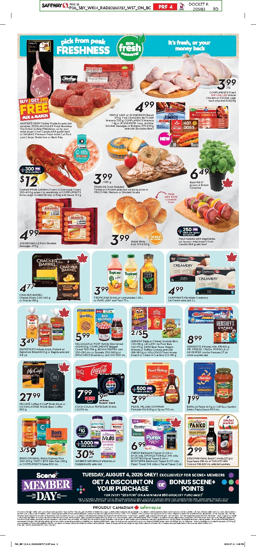 safeway - New Safeway Flyer for This Week – 2026-07-30 to 2026-08-05 - page: 3
