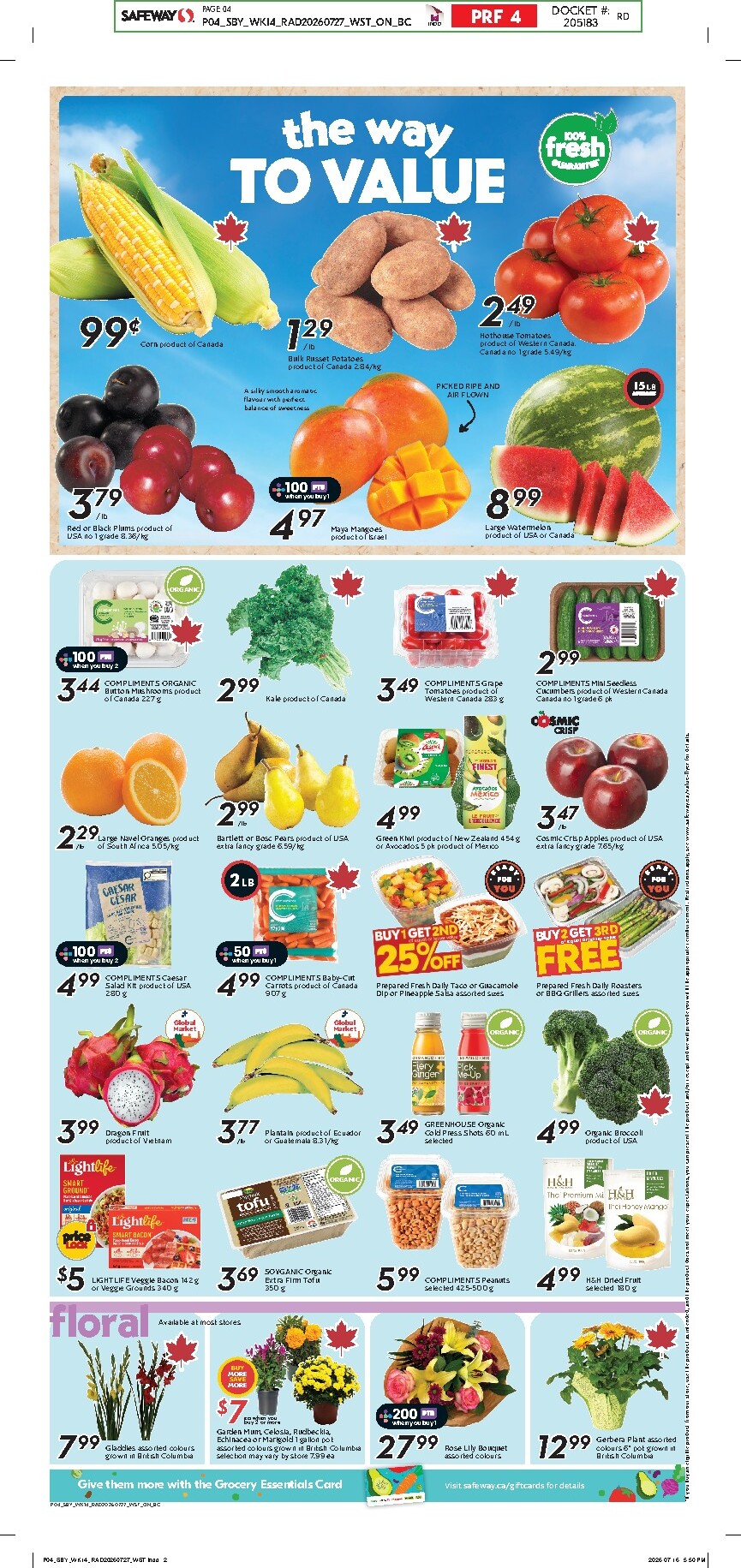 safeway - New Safeway Flyer for This Week – 2026-07-30 to 2026-08-05 - page: 6