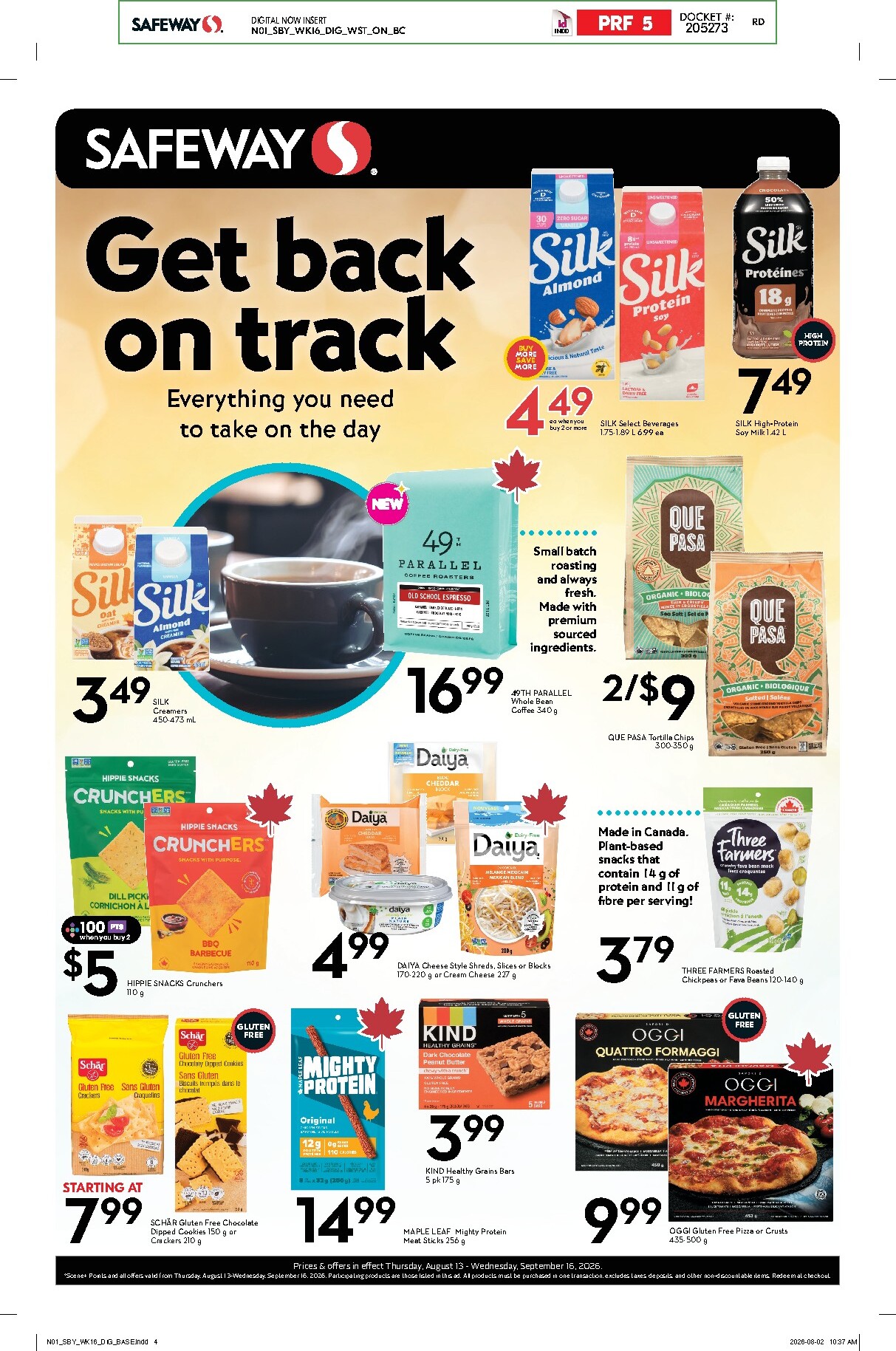 safeway - New Safeway - Natural and Wellness Booklet Flyer for This Week – 2026-08-13 to 2026-09-17