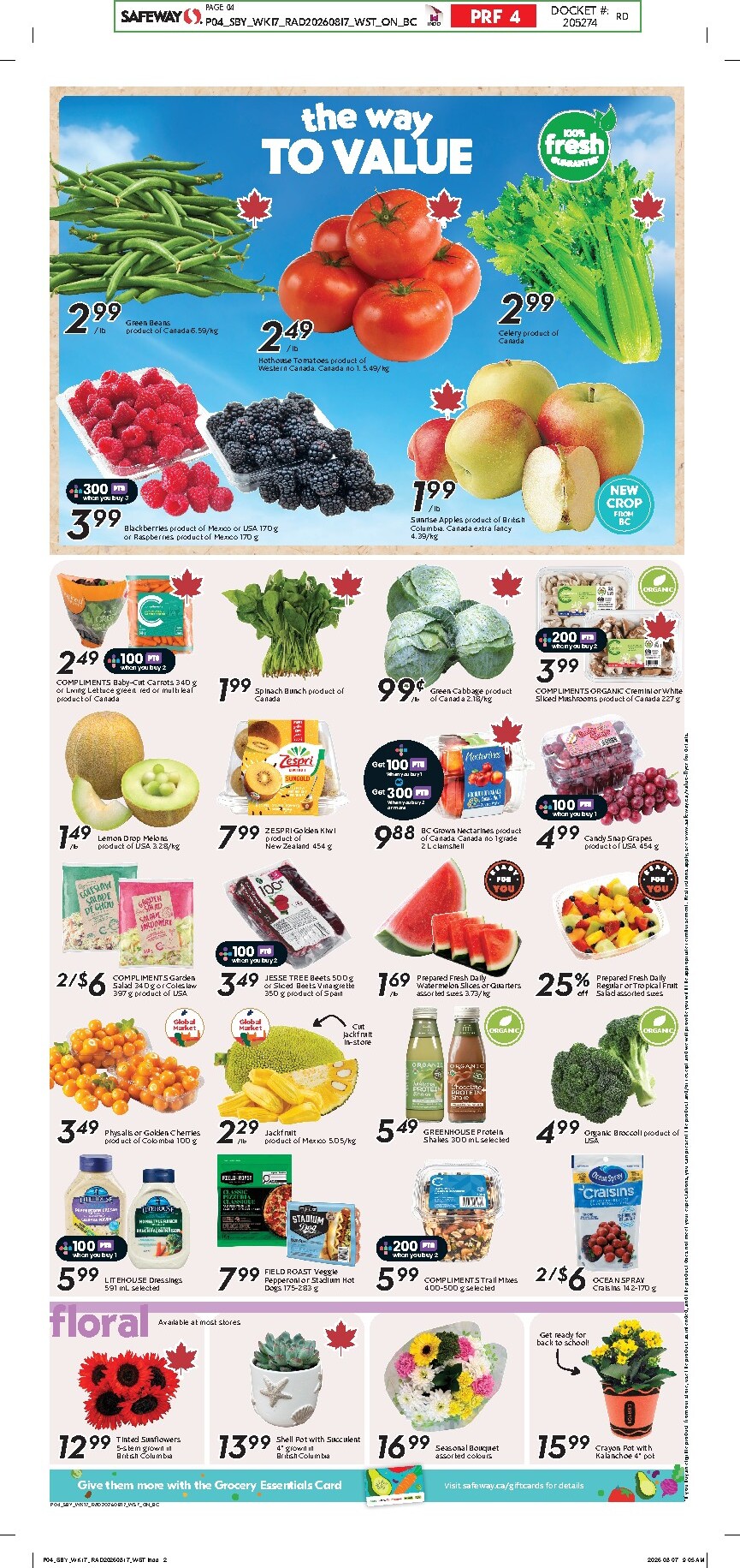 safeway - New Safeway Flyer for This Week – 2026-08-20 to 2026-08-26 - page: 7