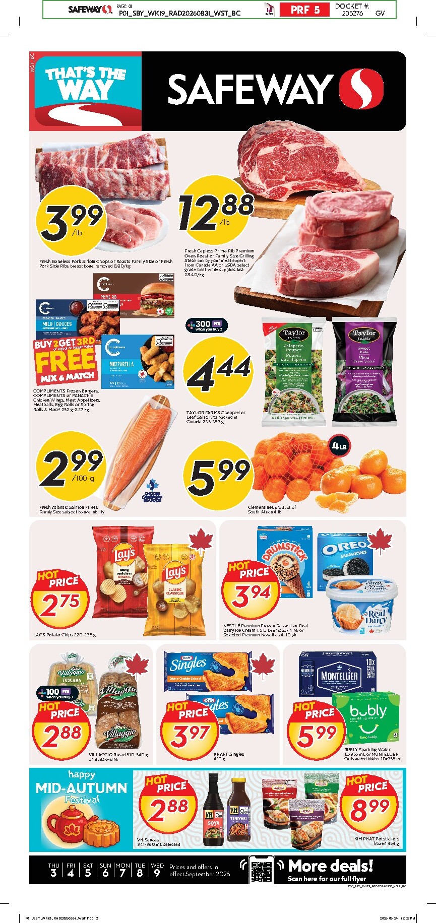 safeway - New Safeway Flyer for This Week – 2026-09-03 to 2026-09-09