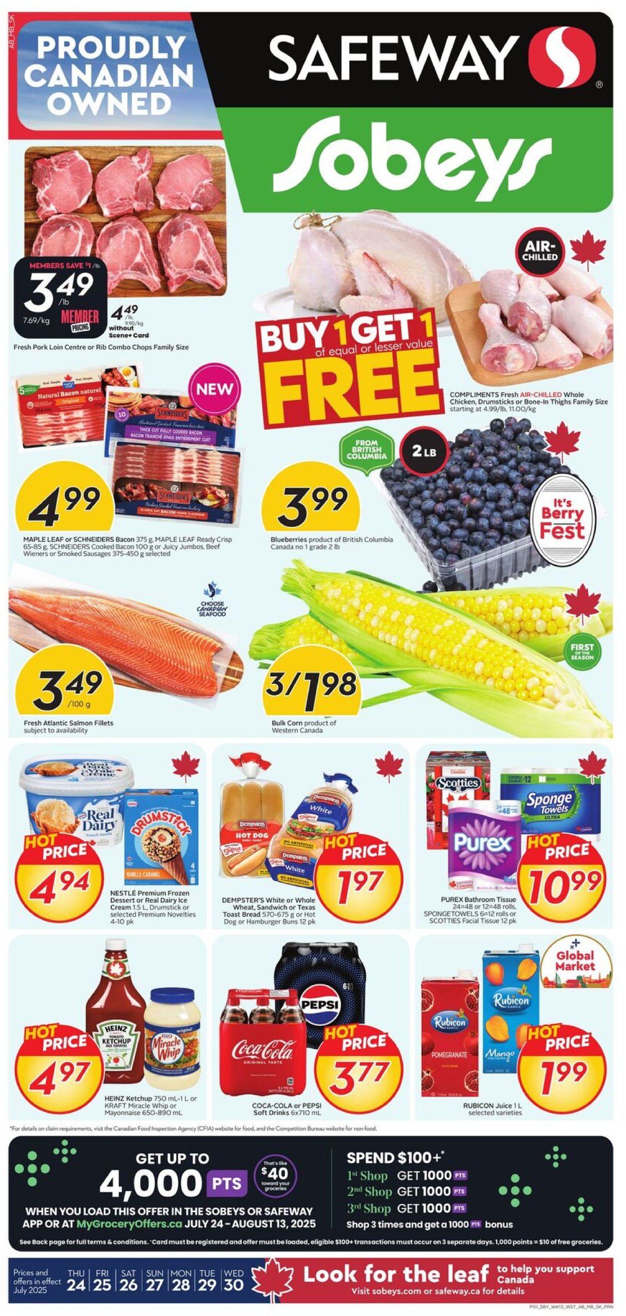 safeway - Safeway flyer valid from 07-24 - 07-30 - page: 1