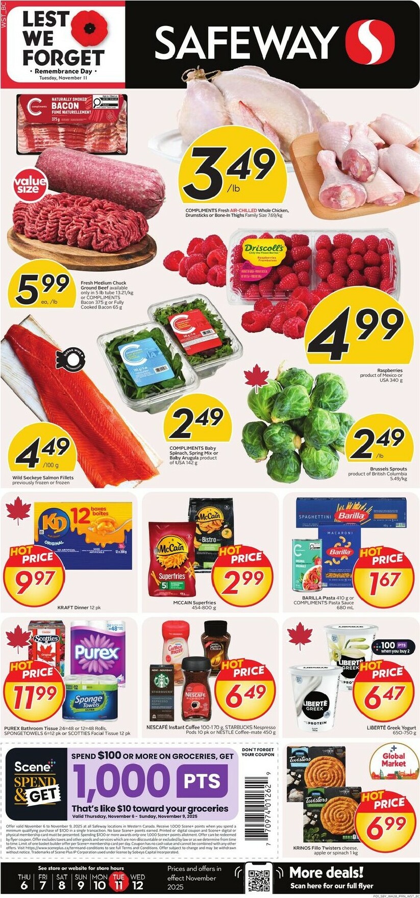 safeway - Safeway Flyer Valid From 11-06 to 11-12