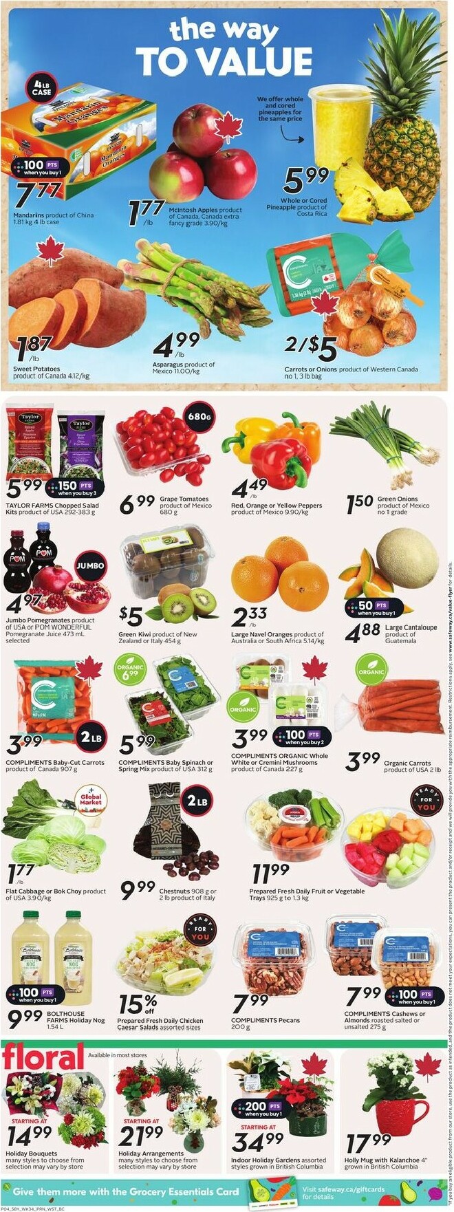 safeway - Safeway Flyer Valid From 12-18 to 12-24 - page: 7