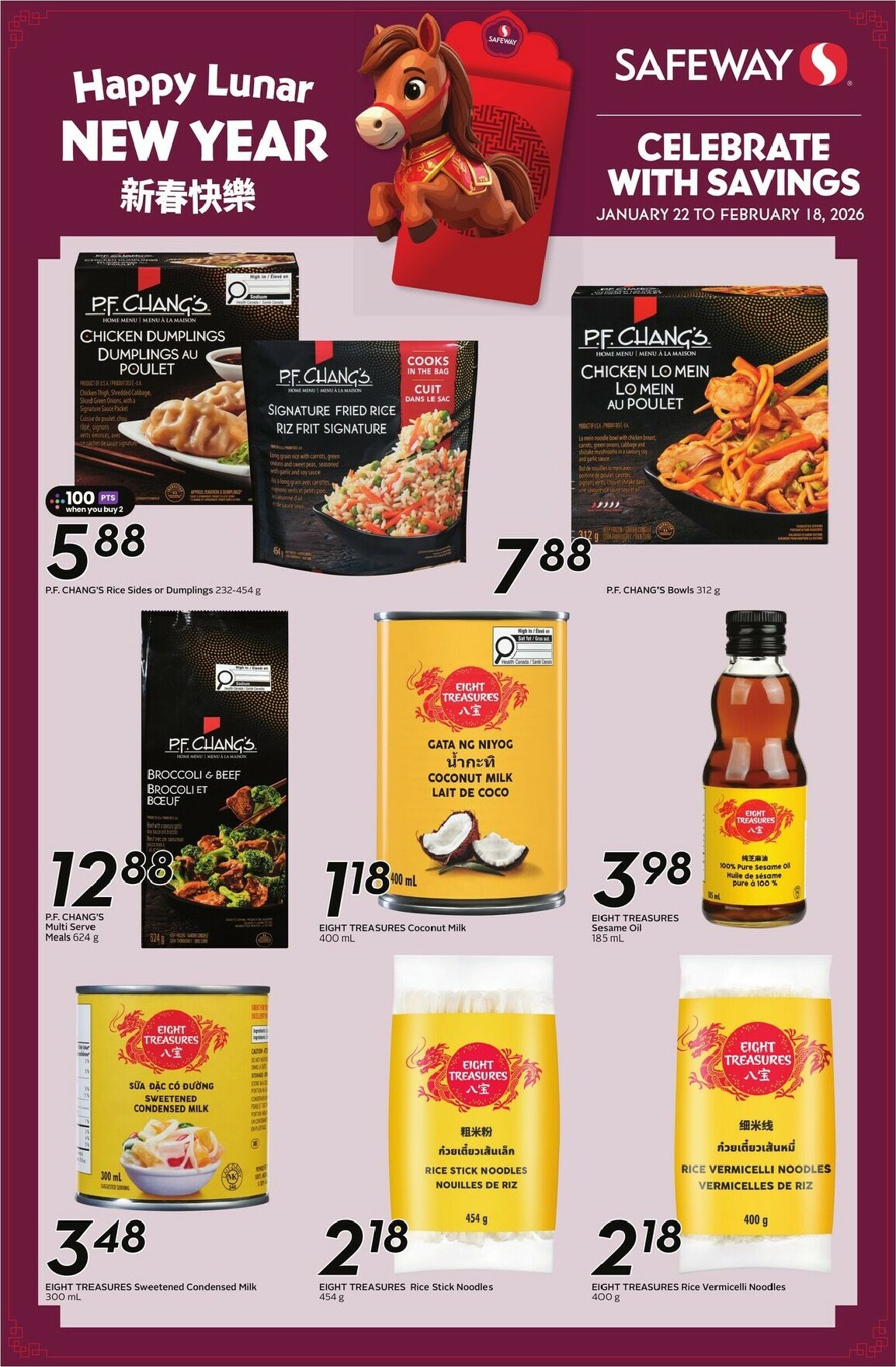 safeway - Safeway - Seasonal Flyer Valid From 01-22 to 02-18