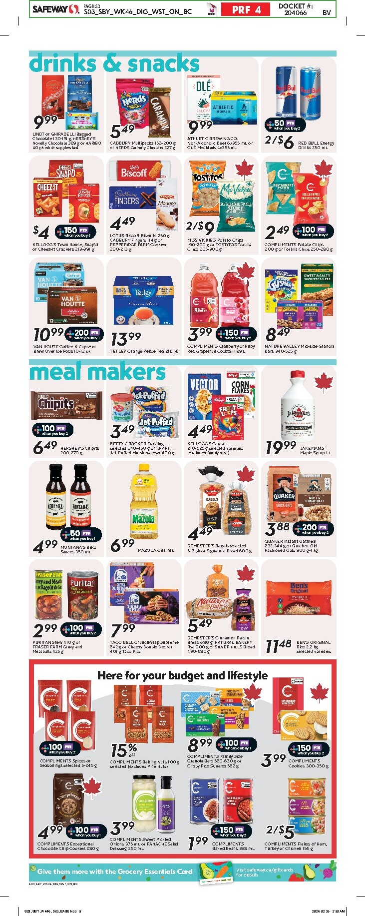 safeway - Safeway Flyer Valid From 2026-03-12 to 2026-03-18 - page: 11