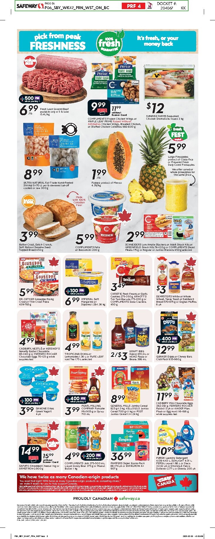 safeway - Safeway Flyer Valid From 2026-03-19 to 2026-03-25 - page: 4