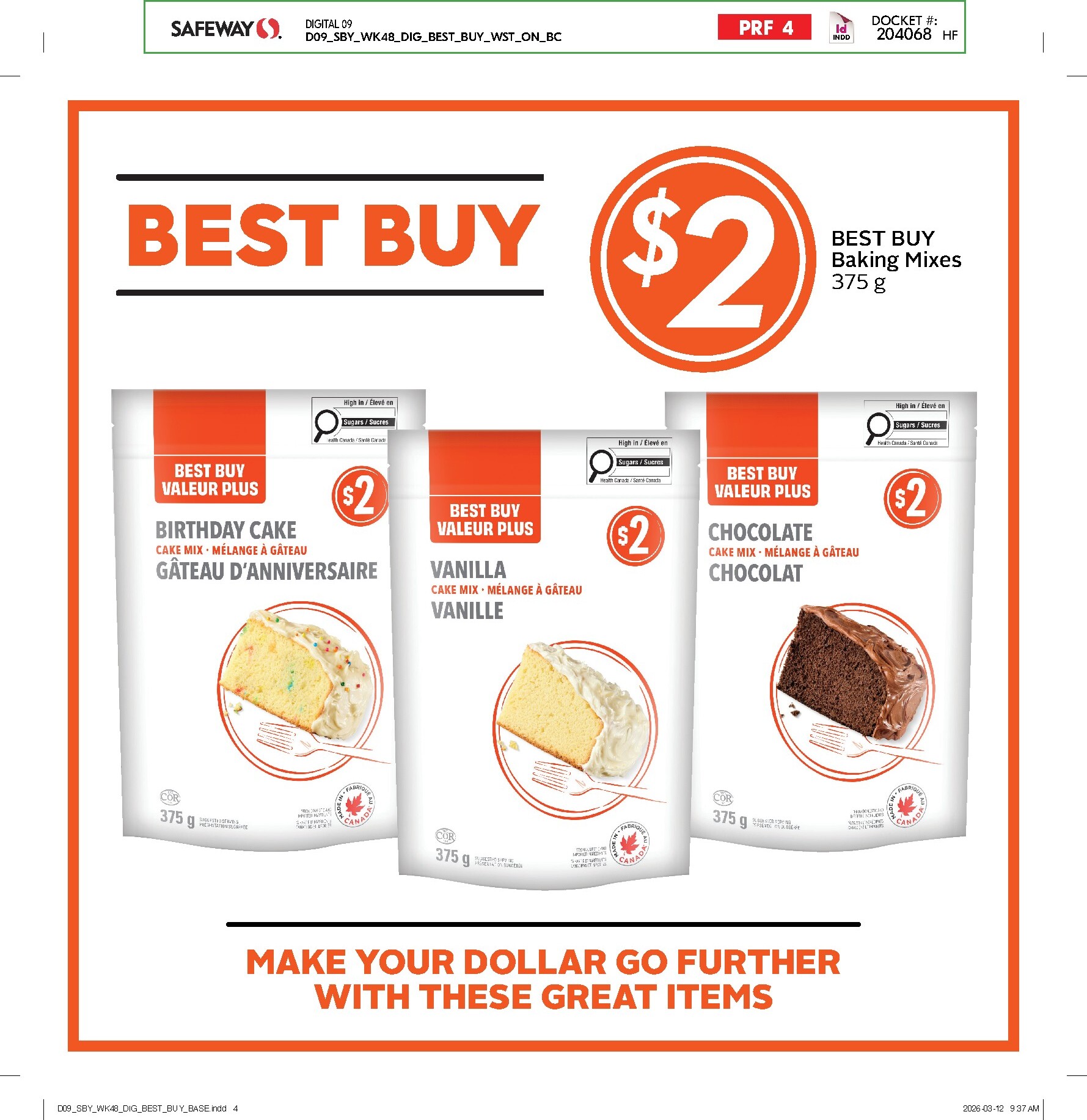safeway - Safeway Flyer Valid From 2026-03-26 to 2026-04-01 - page: 25