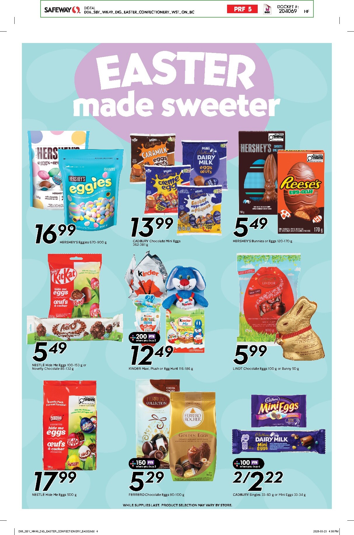 safeway - Safeway Flyer Valid From 2026-04-02 to 2026-04-08 - page: 18