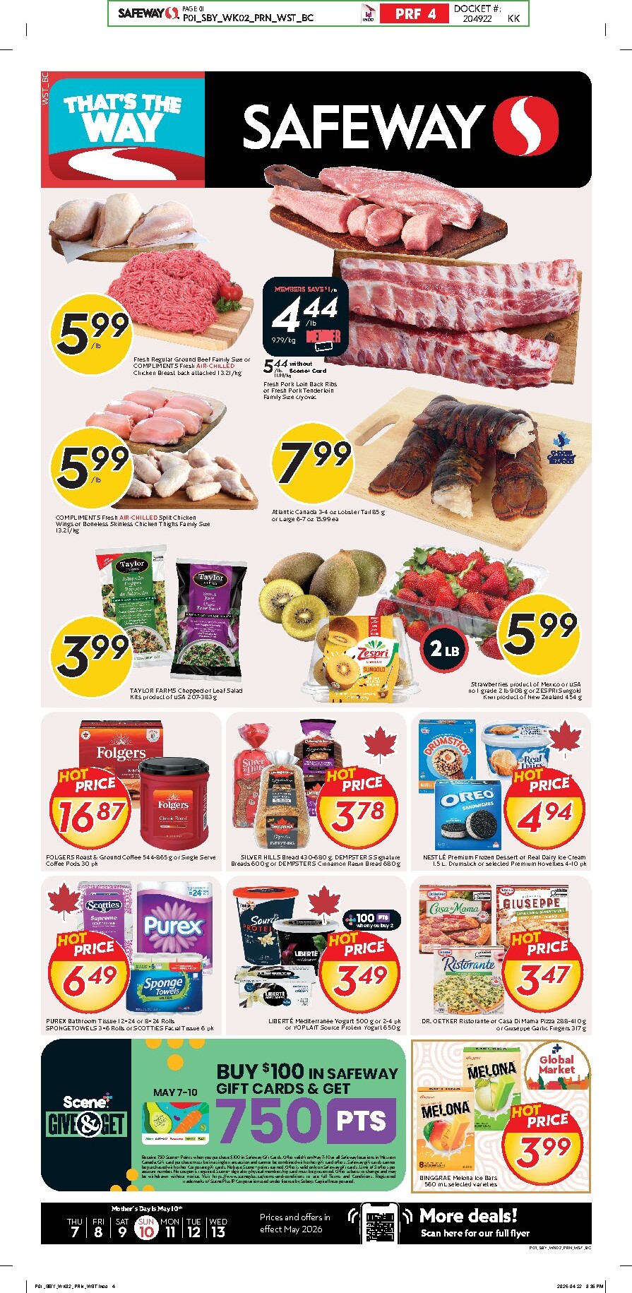 safeway - New Safeway Flyer for This Week – 2026-05-07 to 2026-05-13 - page: 1