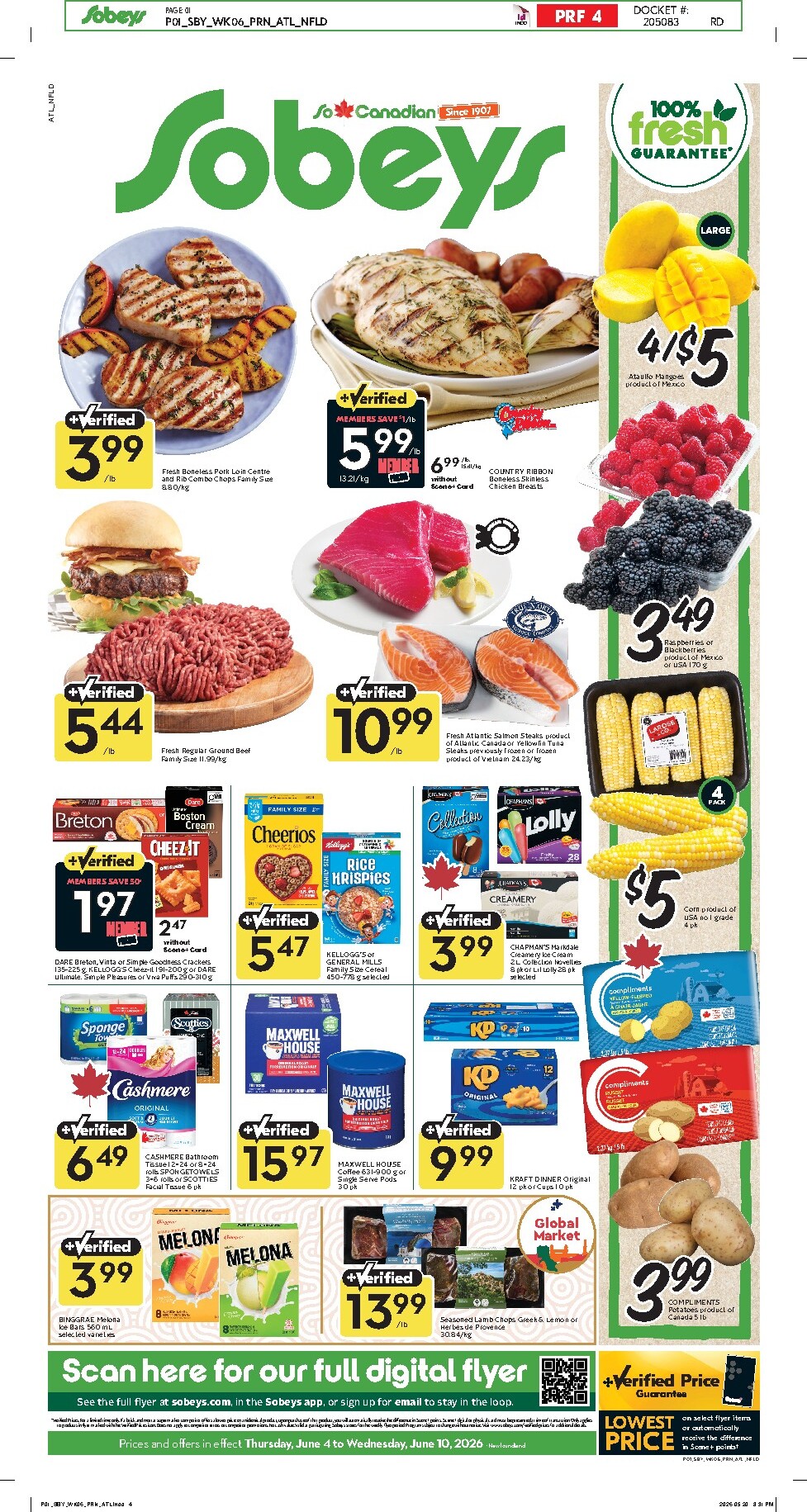 sobeys - New Sobeys Flyer for This Week – 2026-06-04 to 2026-06-10 - page: 1