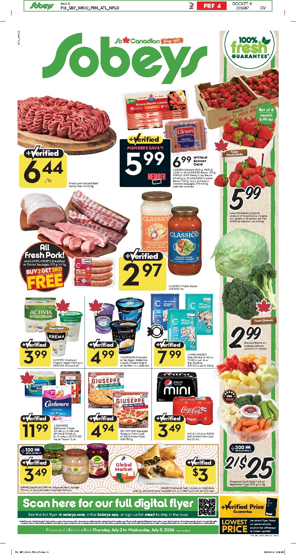 sobeys - Sobeys Flyer Valid from 2026-07-02 to 2026-07-08