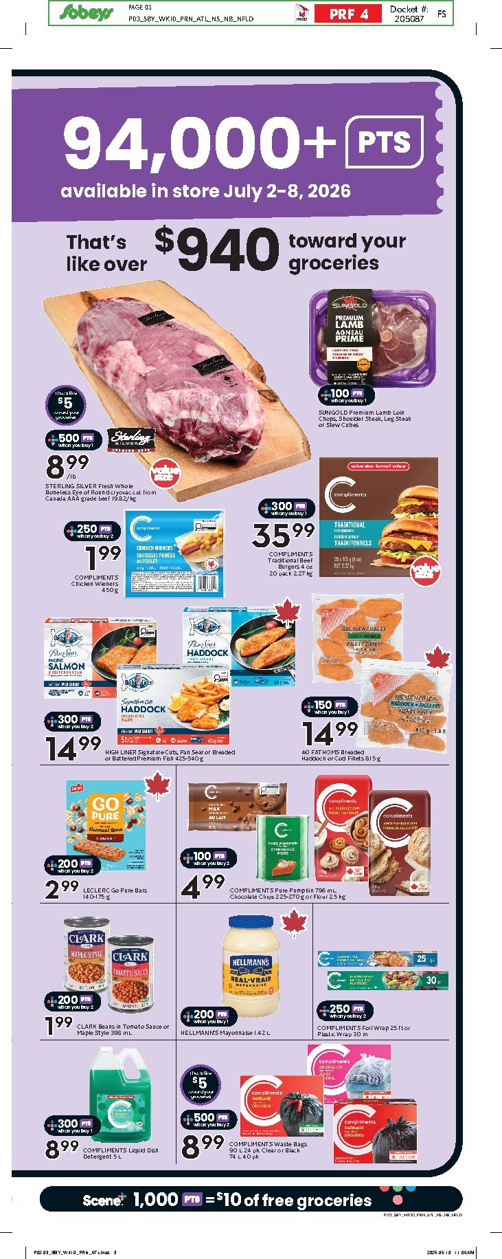 sobeys - Sobeys Flyer Valid from 2026-07-02 to 2026-07-08 - page: 4