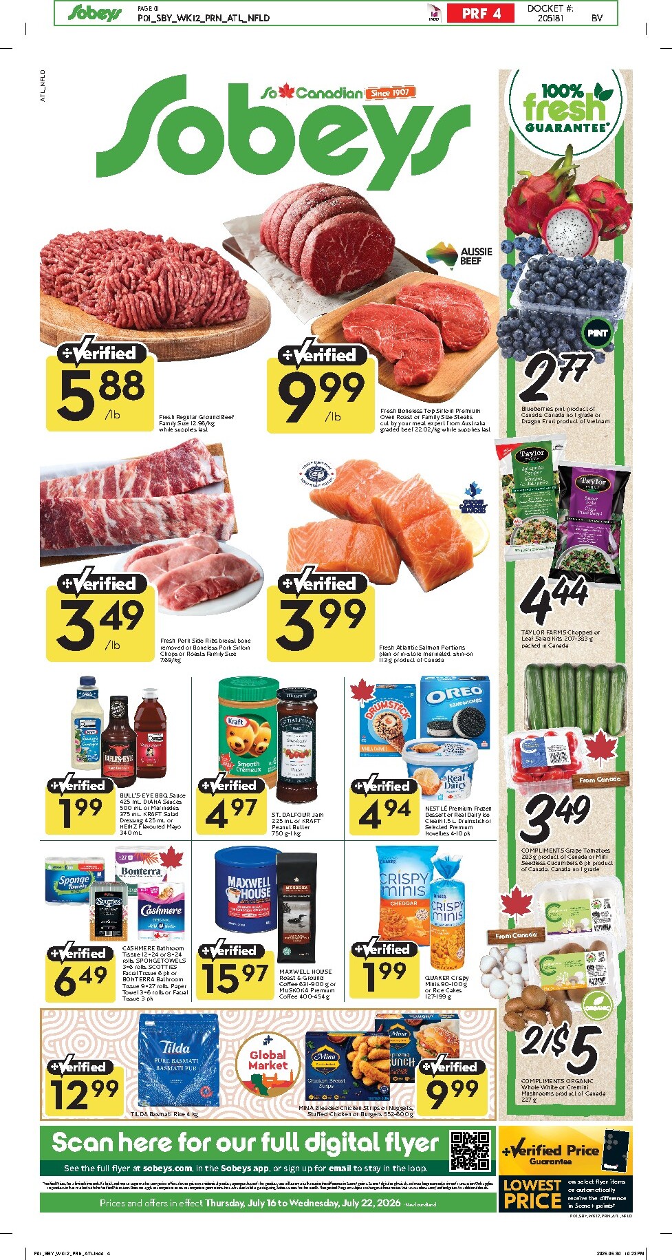 sobeys - New Sobeys Flyer for This Week – 2026-07-16 to 2026-07-22