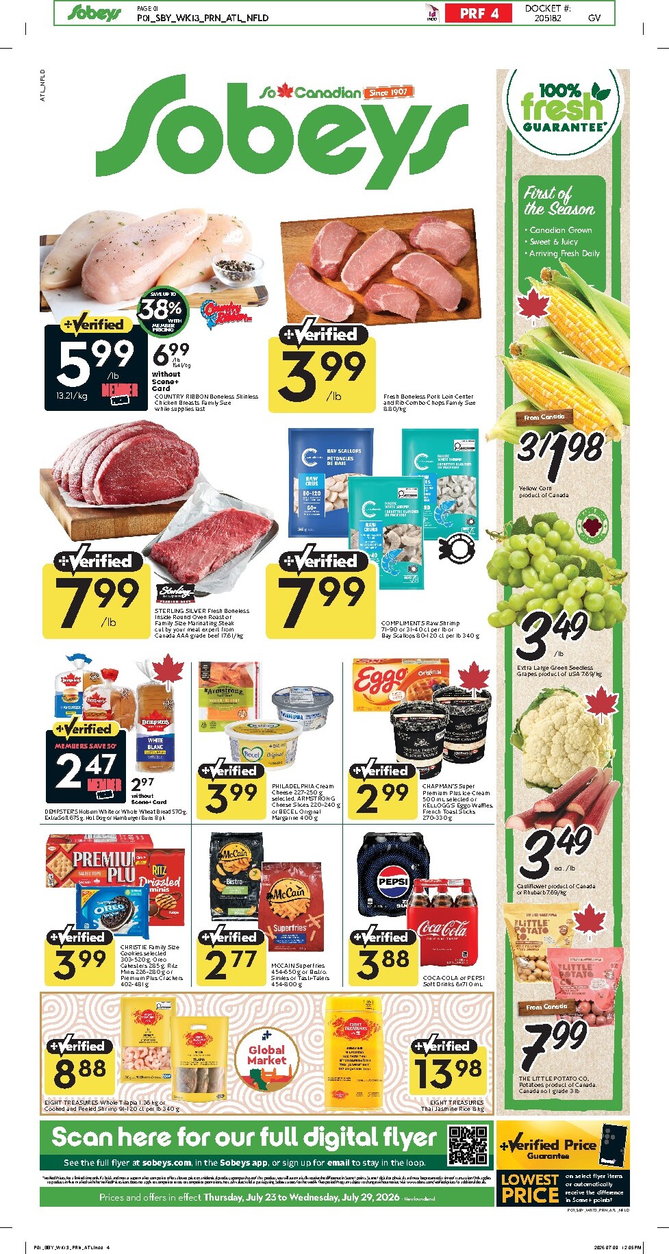 sobeys - New Sobeys Flyer for This Week – 2026-07-23 to 2026-07-29