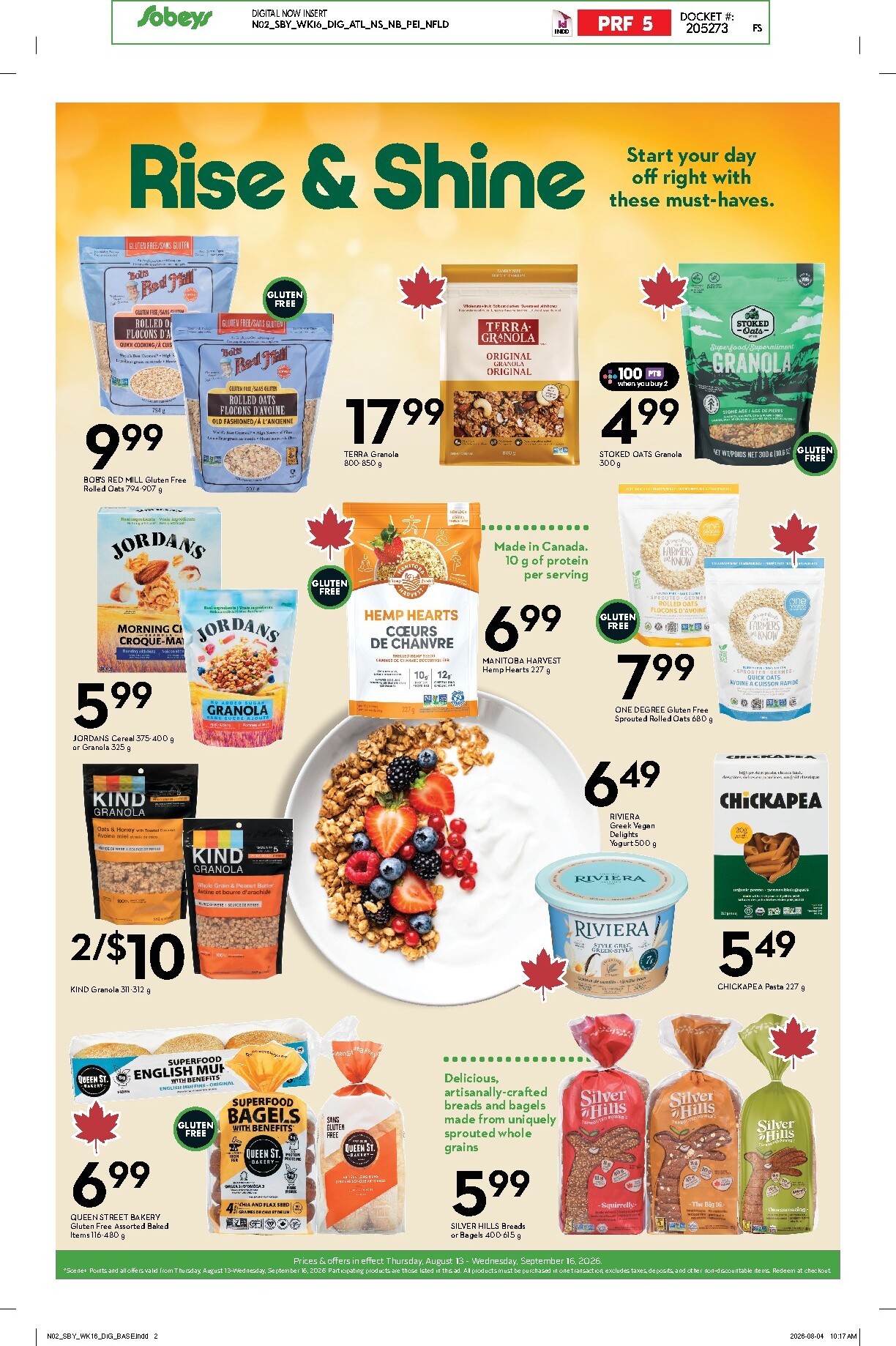 sobeys - Sobeys - Natural and Wellness Booklet Flyer Valid from 2026-08-13 to 2026-09-16 - page: 2